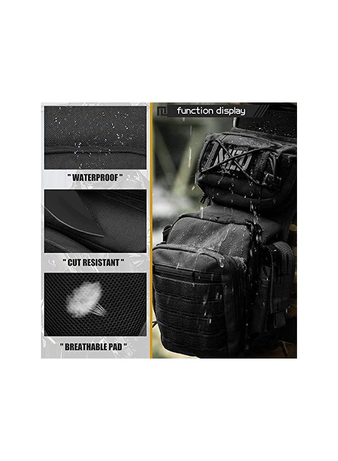 PROMASS promass Drop Leg Bag for Men Thigh Pack Pouch Multifunctional Package Outdoor Hiking Thigh Bag  - Image 4