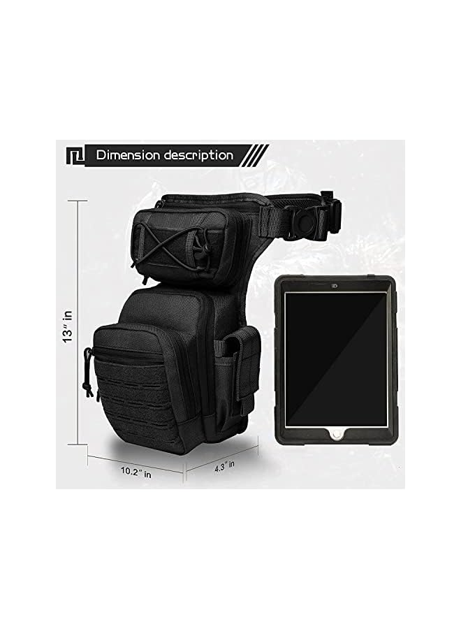 PROMASS promass Drop Leg Bag for Men Thigh Pack Pouch Multifunctional Package Outdoor Hiking Thigh Bag  - Image 3