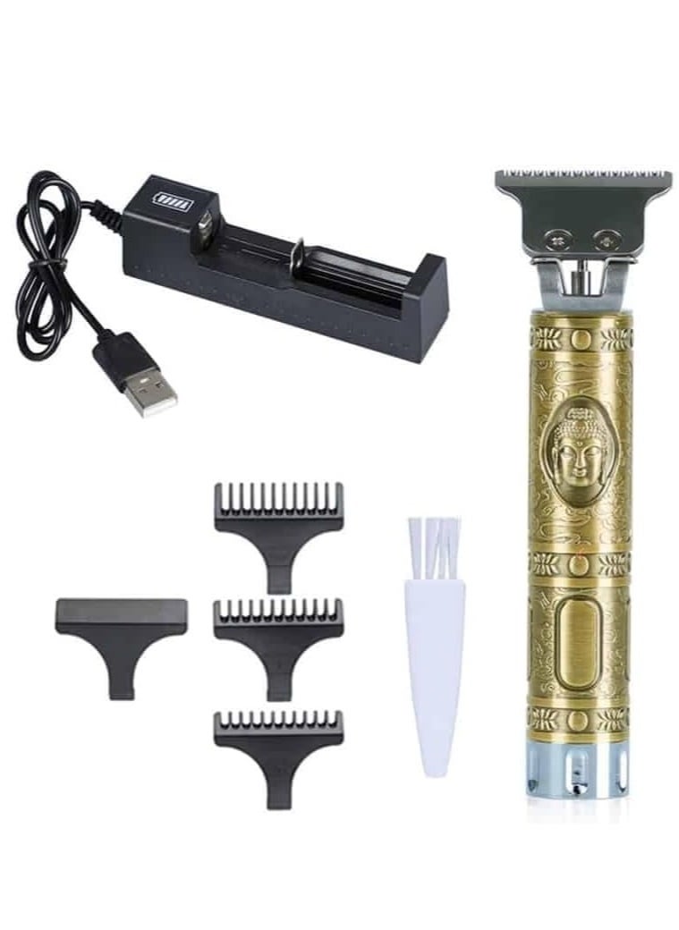 ELTRAZONE Professional Hair Clipper and Beard Trimmer, Gold, WS-T99 - Image 2