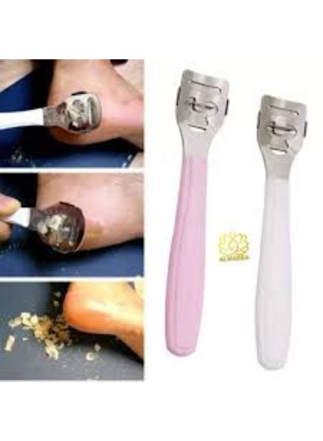 مبرد قدم معدني قوي ومقاوم للصدأ – أداة باديكير احترافية لإزالة الجلد الميت والقاسي وتنعيم الكعبين – متعدد الاستخدامات (قد يختلف اللون) - Image 4