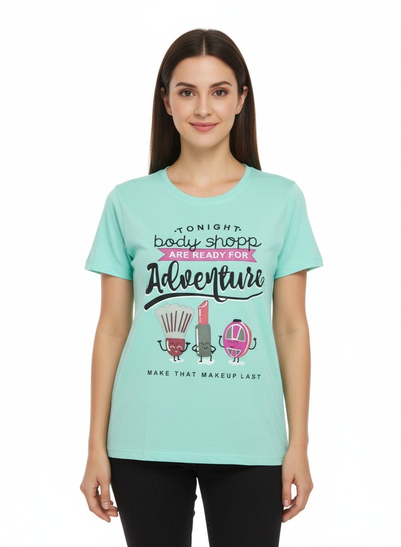 general T-SHIRT LADIES BODICE AOP S/S SV-LTS-40 - Image 1