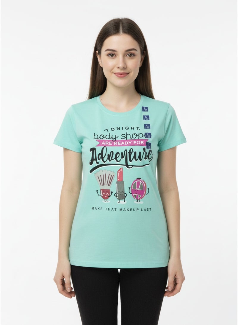 general T-SHIRT LADIES BODICE AOP S/S SV-LTS-40 - Image 2