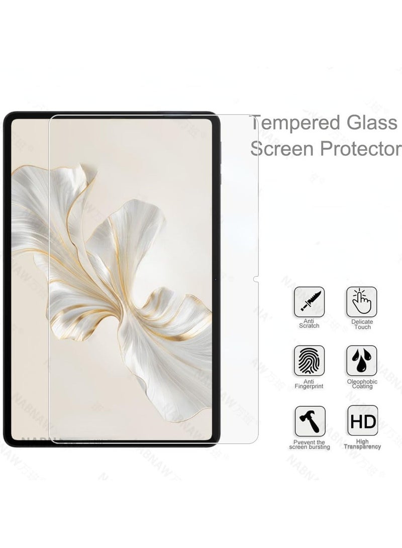 general 2 Pieces HD Scratch Proof Screen Protector Tempered Glass Compatible with Honor Pad 9 12.1-inch 2023 Tablet Protective Film - Image 3