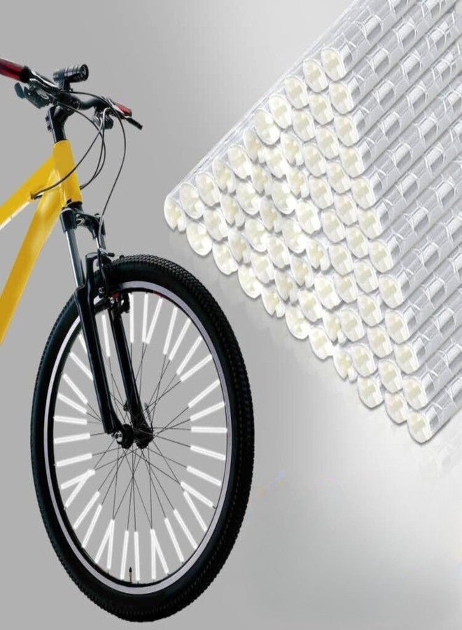 SHOPONIL 12 Pcs Cycling Reflectors, Cycle Light, Cycle Gadgets, Bike Wheel Spoke Reflectors, Universal Bicycle Reflective Clips Warning Spoke Lights Covers - Fit for All Standard Bike - Image 1