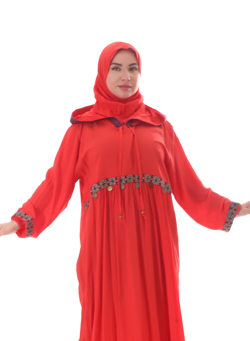 BEBO Women's long-sleeved basdal with veil  - Image 1