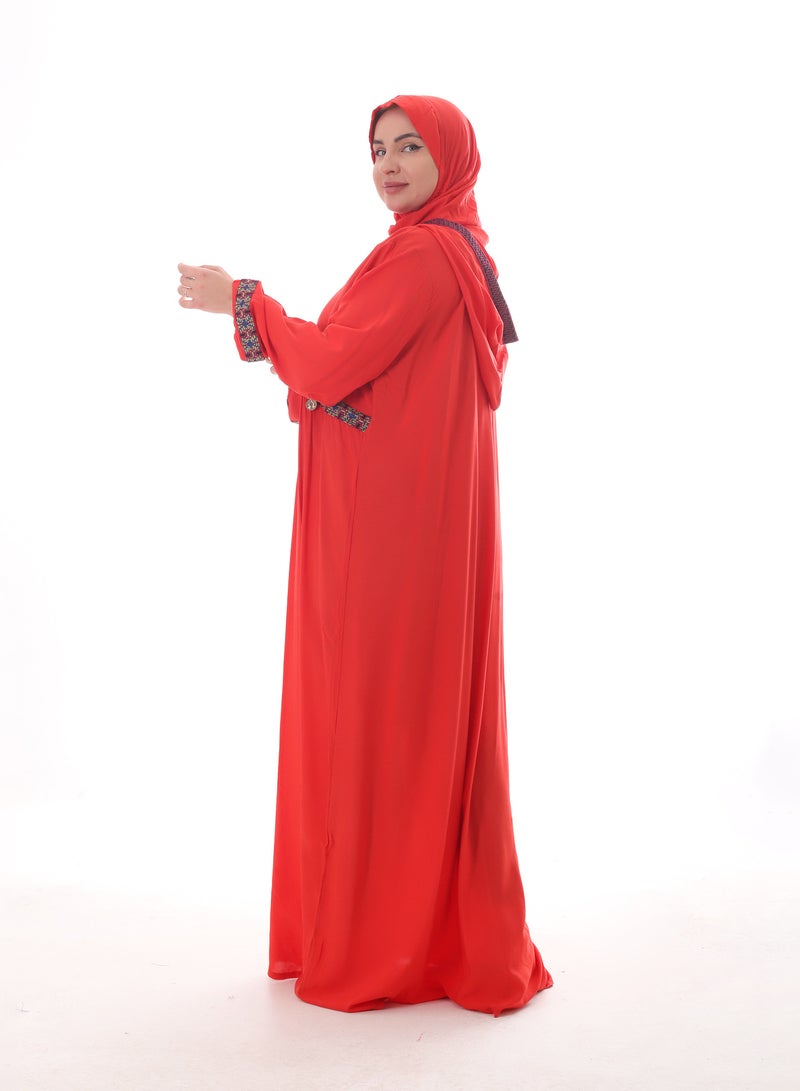 BEBO Women's long-sleeved basdal with veil  - Image 3
