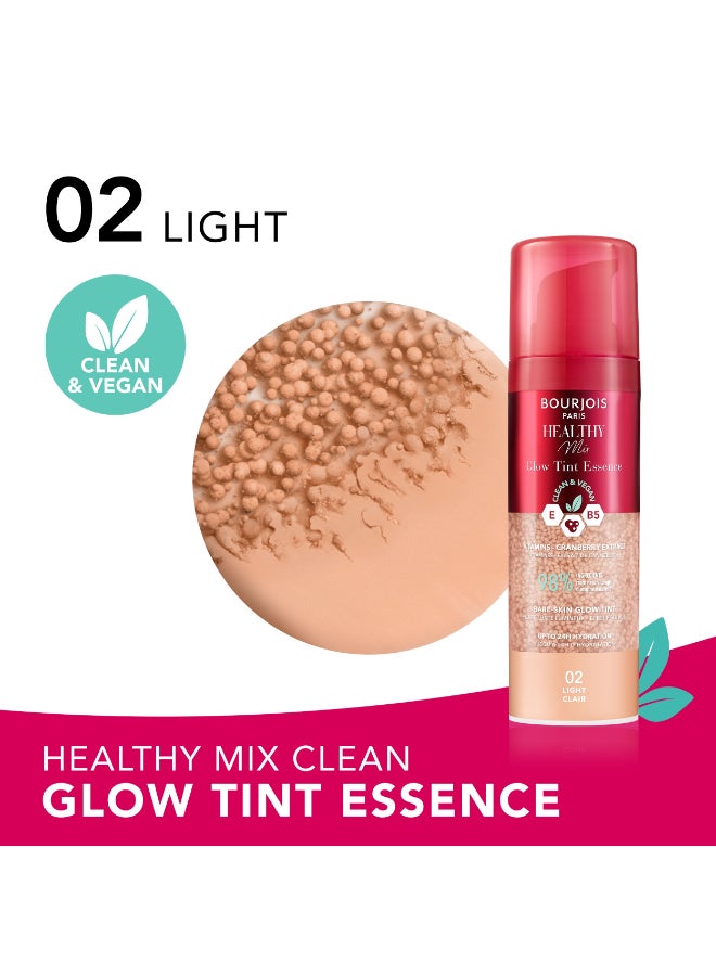 BOURJOIS PARIS إيسنس تينت جلو الصحي - 02 - فاتح، 30 مل - Image 2