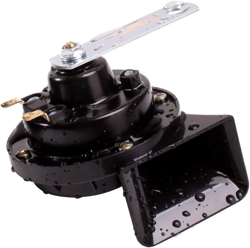 FARBIN Polaris Horn Kit 12v DC Auto Snail Horn Kit with White Lighted Button, Compatible with ATV, UTV, RZR, Arctic Cat Wildcat, Kawasaki Teryx, Yamaha Rhino, etc - Image 3