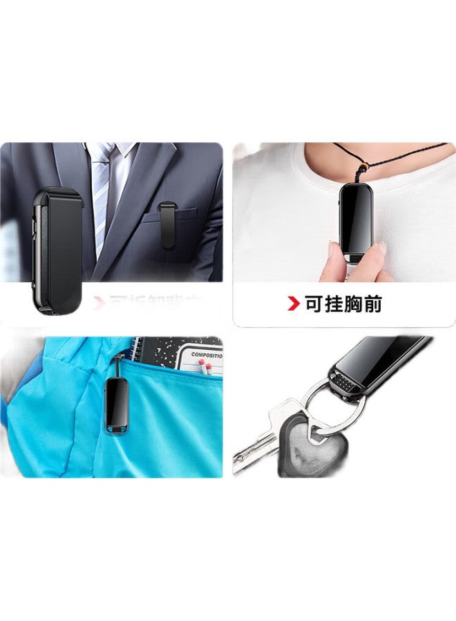 Nintaus 【Lawyer Recommended】128Gb Large Memory Professional Voice Recorder One-Button Recording High Definition Long Distance Recording Device Portable Back Clip Long-Time Carry K5 - Image 1