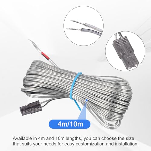 CRIDENG 10m/ 32.8ft Fit for Samsung 5.1 Sound Speaker Bass Line Systems, Speaker Cord Adapter Home Theaters HTH5500K HTD6730W, DVD Blu-ray Home Theater Wire Cable Cord Adapter (10M) - Image 3