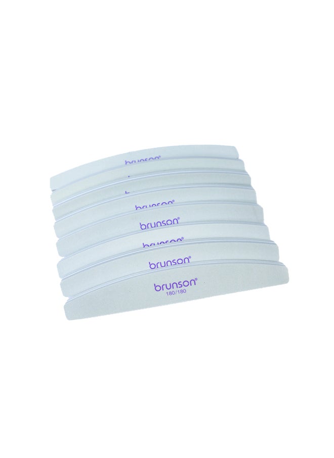 brunson 1 Pieces Nail File, Professional Double Sided Buffer Block Emery Board - SEB-321G-1  - Image 2