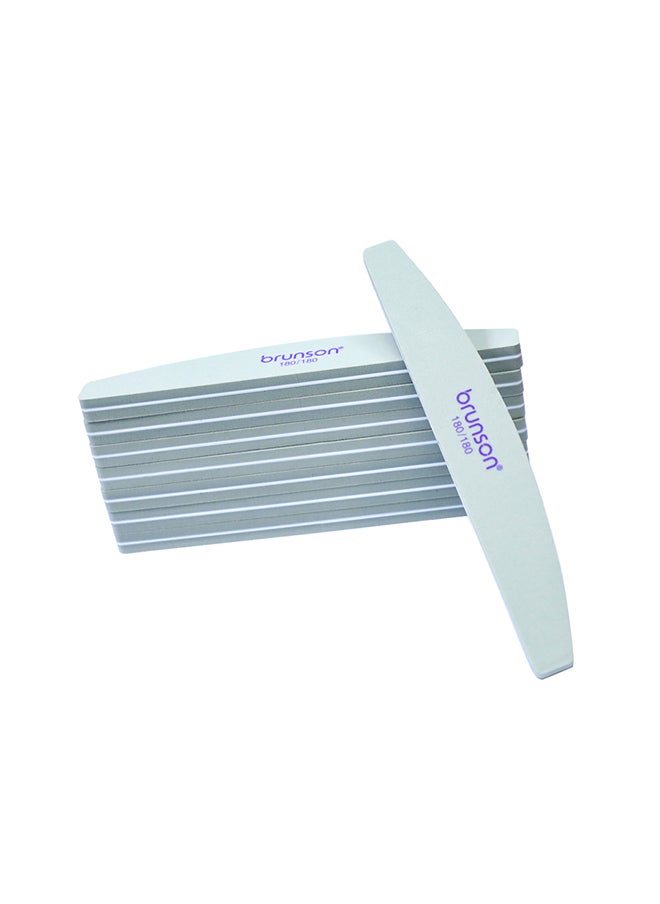brunson 1 Pieces Nail File, Professional Double Sided Buffer Block Emery Board - SEB-321G-1  - Image 3