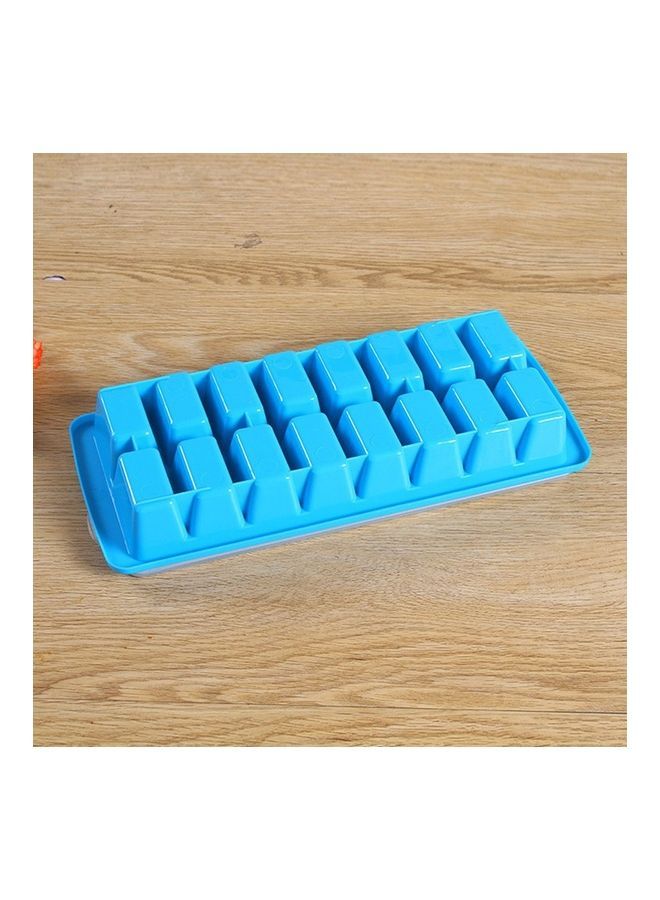 NIBEMINENT Compartment Separated Frozen Plastic Ice Tray Blue - Image 2