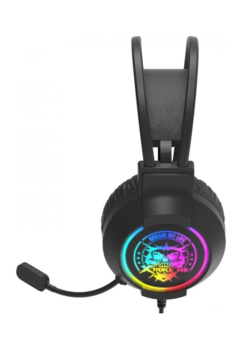 Xtrike Me GH-416 Gaming Headset Black - Image 3