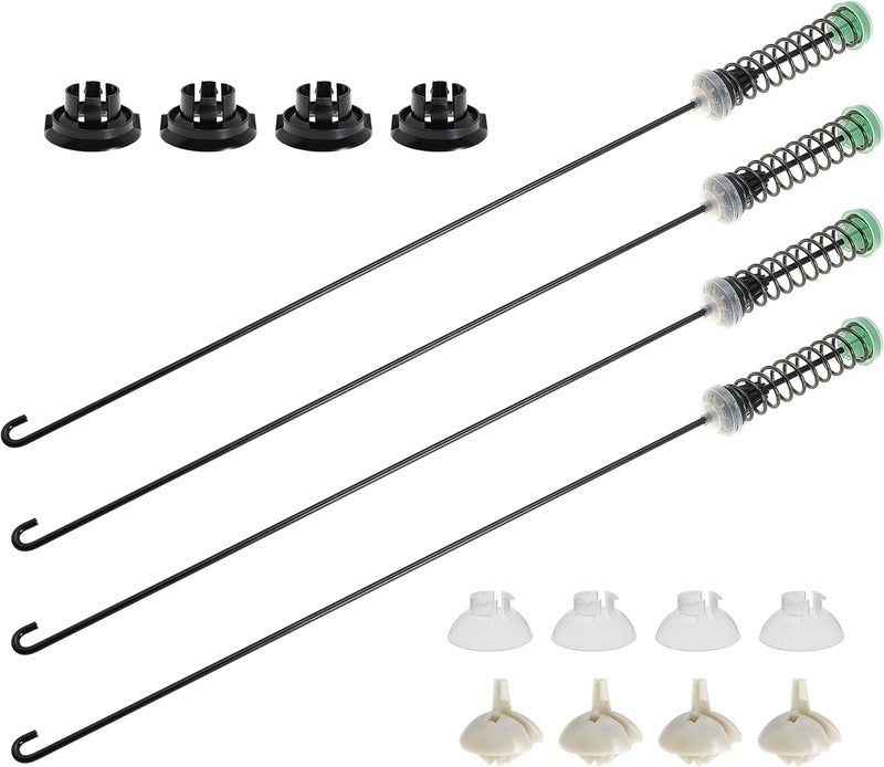 Ducpuve W11130362 Washer Suspension Rod Kit for Whirlpool, Kenmore, and Amana Washing Machines - Image 1