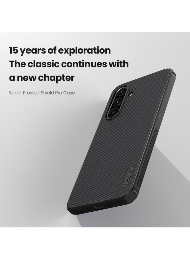 Nillkin Samsung Galaxy A26 Case Cover Super Frosted Shield Pro Matte All-Round Protection Anti-scratch Slim Luxury PC Hard Protection Back Cover for Samsung Galaxy A26 5G 2025 Black - Image 2