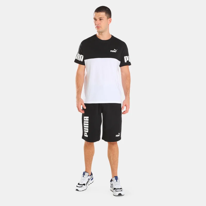 PUMA Men's Power Colourblock 11-inch Shorts