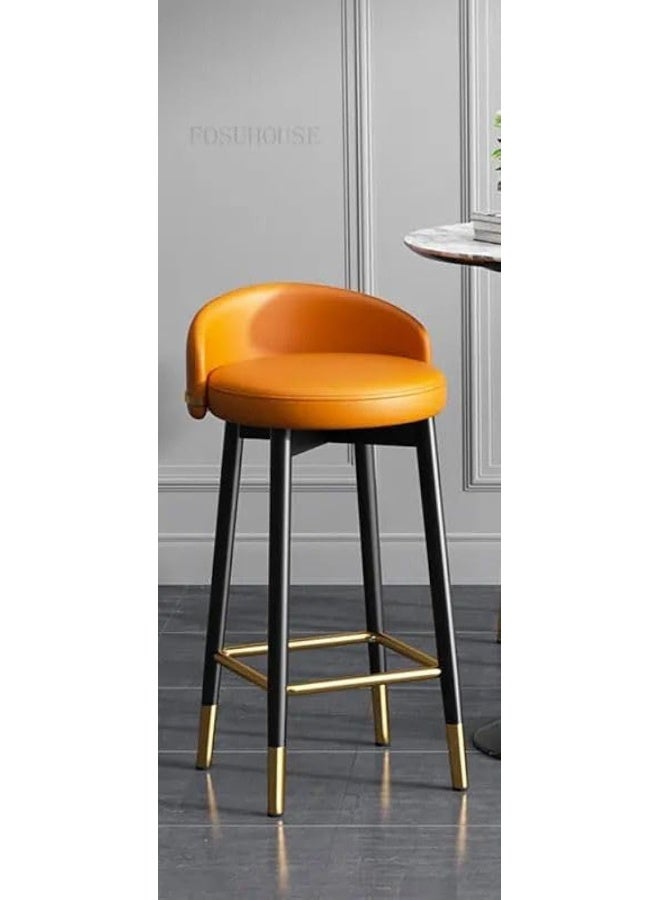 SUPAAR Dining Room new Chairs Living new Room Chair Velve Fabric Chair For Hotel Restaurant and Office New (orange)