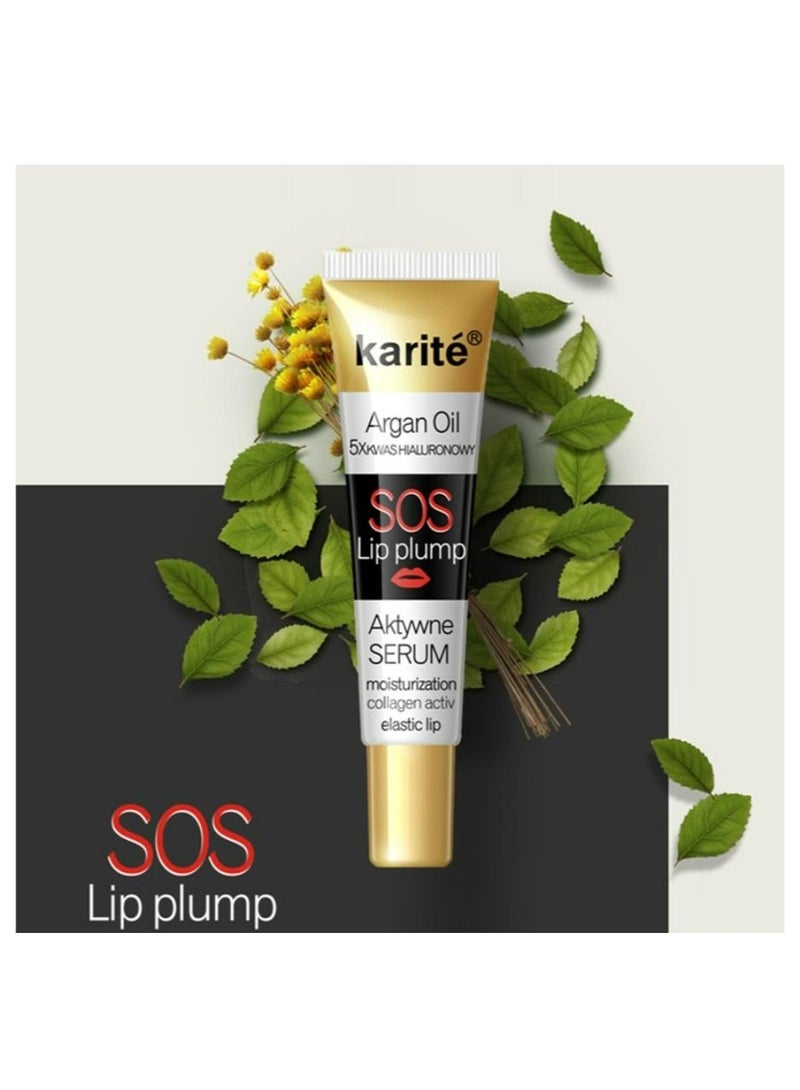 KARITE Lip Plumper Lip Gloss Lip Maximizer Plumper Lip Extreme Volume Healthly Enhancer Hydrated Lips Moisturize Refine Dryness Wrinkles Enhances Plump Gloss - Image 5