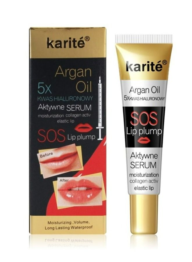 KARITE Lip Plumper Lip Gloss Lip Maximizer Plumper Lip Extreme Volume Healthly Enhancer Hydrated Lips Moisturize Refine Dryness Wrinkles Enhances Plump Gloss - Image 1