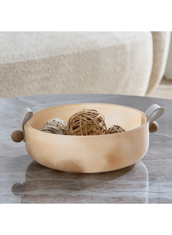 Home Box Auden Glass Decorative Bowl with Blob 25.5 x 7 x 23 cm  - Image 1