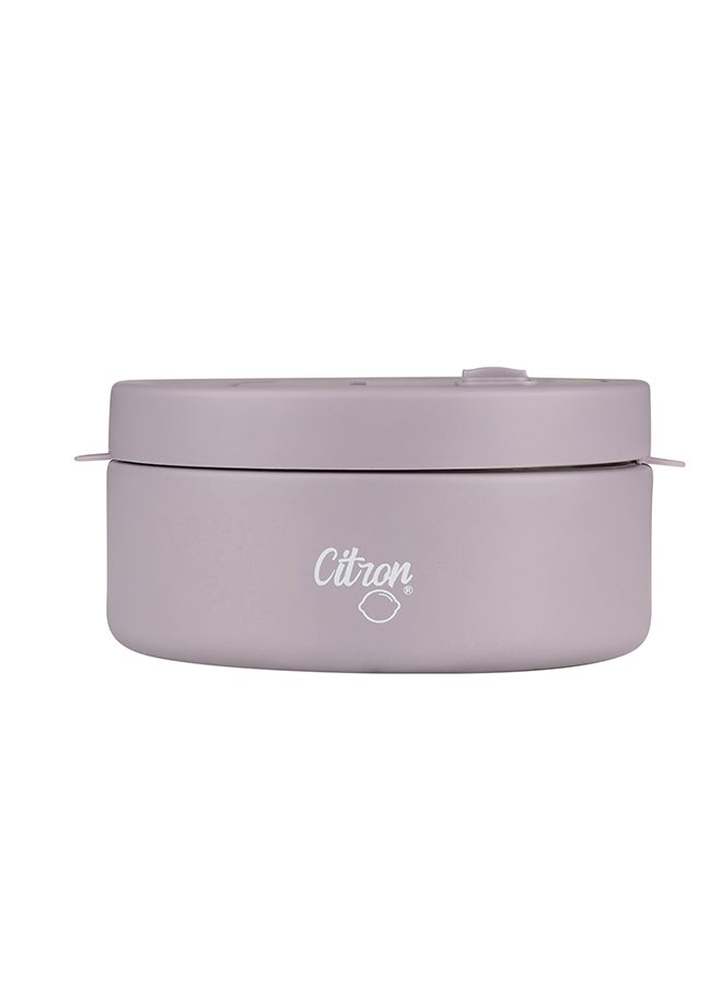 Citron Triple-Wall Vacuum Insulated Food Jar 400Ml - Purple