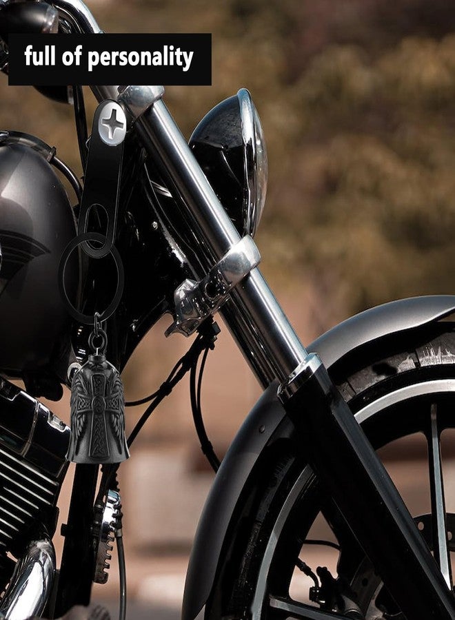 CYZBTBl Motorcycle Men Bells - Motorcycle Angel Bell for Men Women,Bell Biker Accessory,Guard Riding Safety - Image 3
