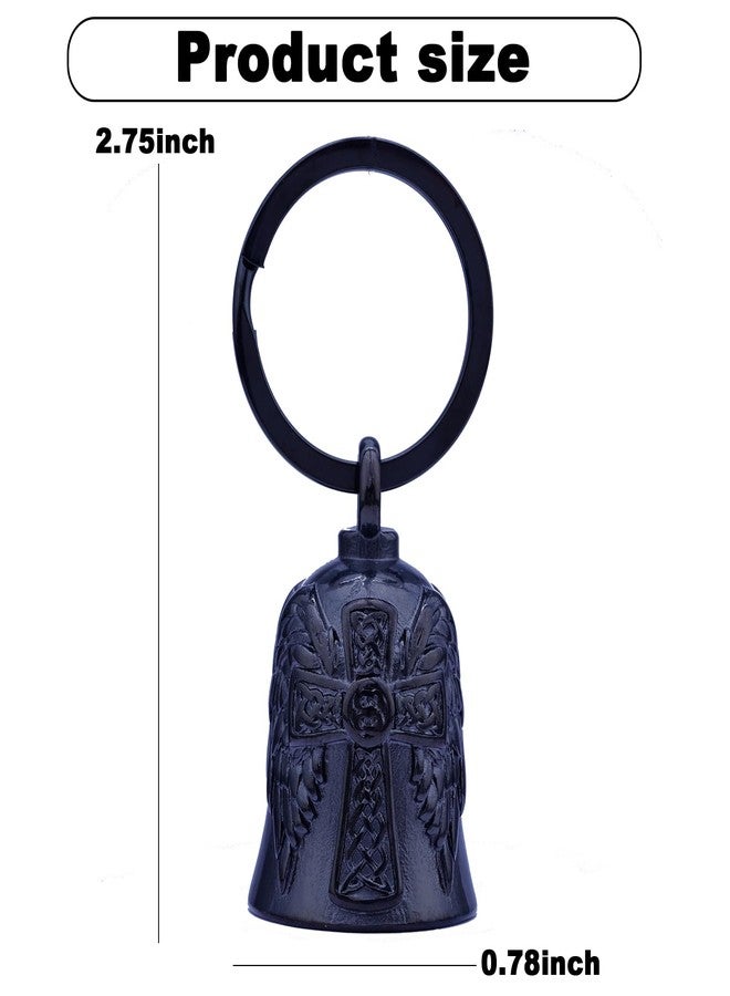 CYZBTBl Motorcycle Men Bells - Motorcycle Angel Bell for Men Women,Bell Biker Accessory,Guard Riding Safety - Image 4