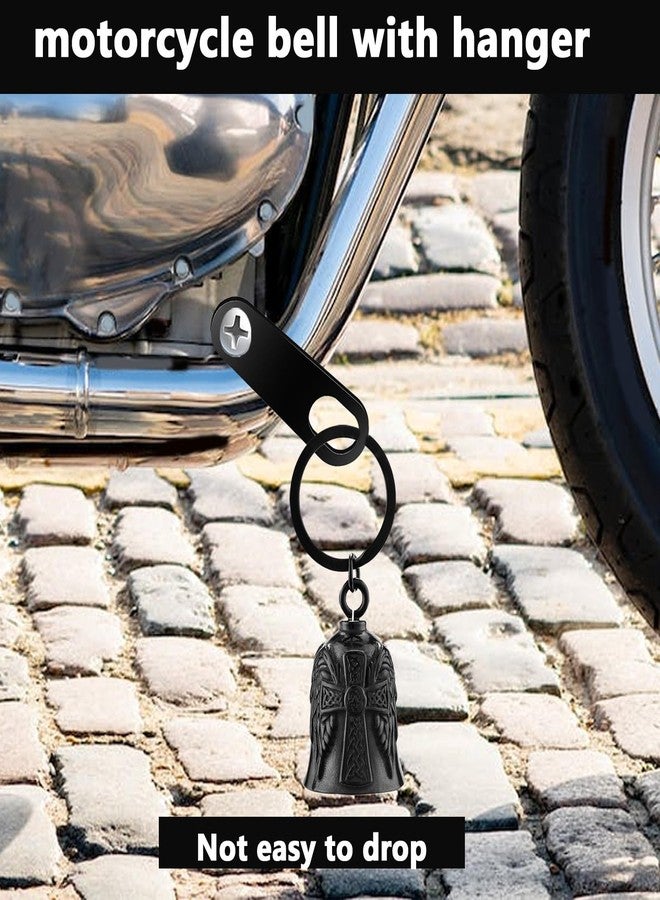 CYZBTBl Motorcycle Men Bells - Motorcycle Angel Bell for Men Women,Bell Biker Accessory,Guard Riding Safety - Image 2