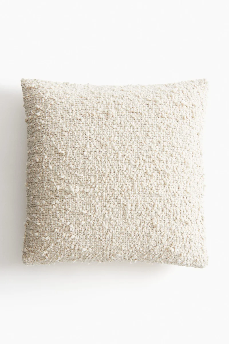 اتش اند ام Boucl cushion cover