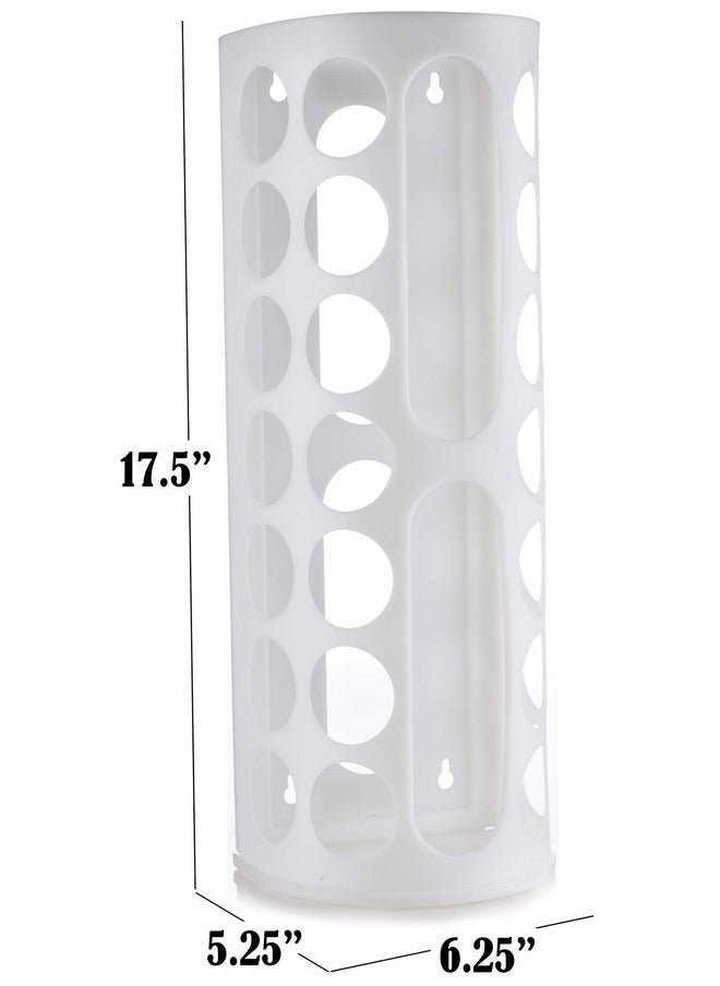 Handy Laundry Handy Laundry Grocery Bag Storage Holder, Large Capacity Bag Dispenser, Neatly Store Plastic Shopping Bags & Keep Them Handy for Reuse, Access Holes Make Adding or Retrieving Bags Simple & Convenient  - Image 5