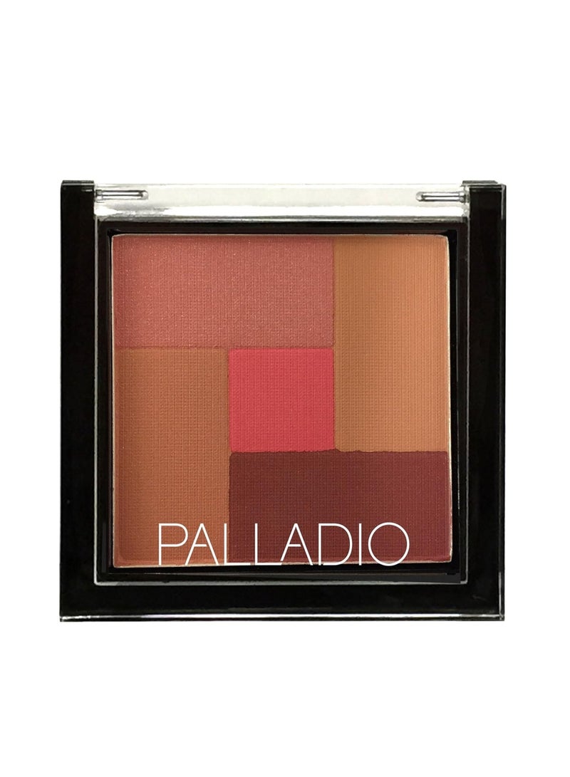 بالاديو أحمر خدود وبرونزر موزاييك ثنائي في واحد، بينك ترافل - Image 1