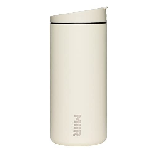MiiR Flip Traveler 12oz - Double-Wall Vacuum Insulated with Leakproof Flip Lid, BPA-Free Stainless Steel Construction, Insulated Tumbler for Hot or Cold Drinks - Image 1