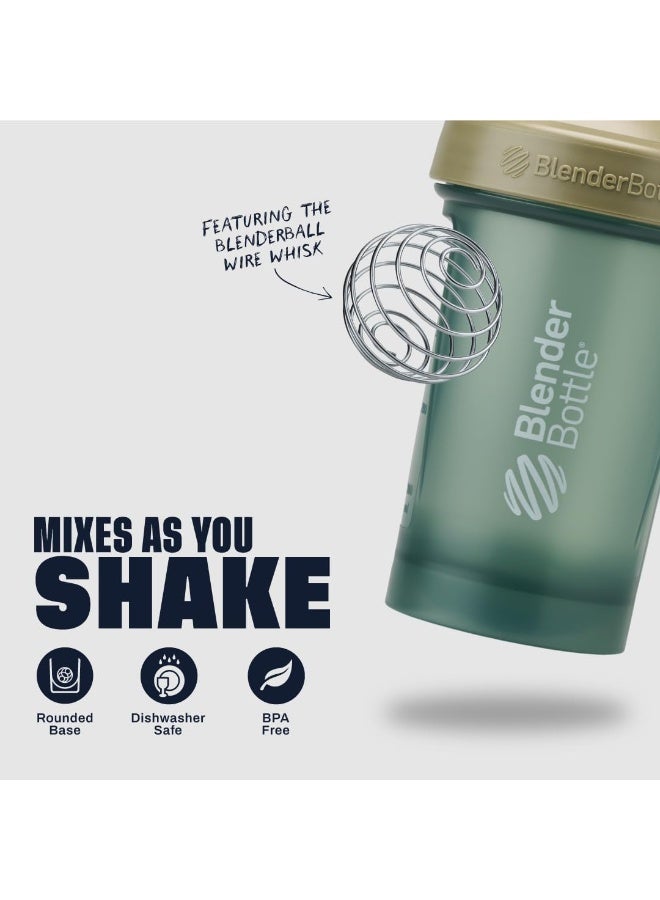 Blender Bottle Blenderbottle Classic V2 Shaker Bottle Perfect For Protein Shakes And Pre Workout, 45Oz, Full Color Tan - Image 3