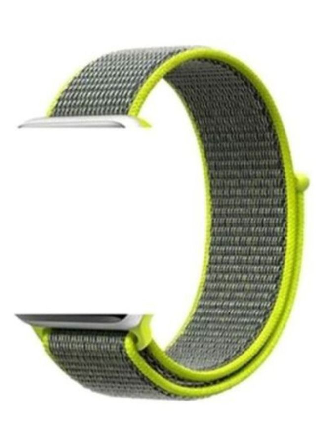 جيرينك استبدال مربط الساعة ل أبل ووتش سلسلة 7 41 مللي متر / 6 / سي / 5/4 40 مللي متر / 3 / 2 / 1 38 مم 38/40 مم رمادي / أخضر - Image 1