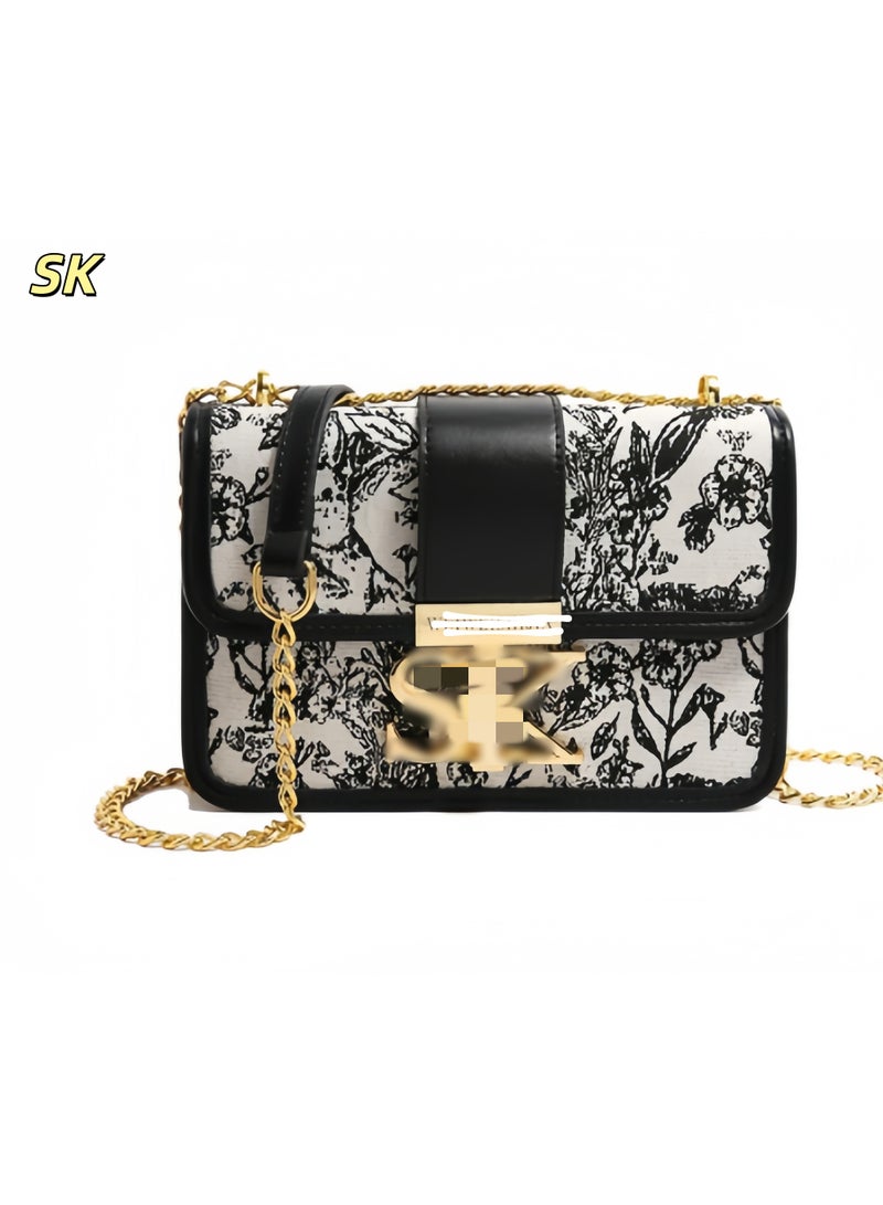 SK New Fashionable And Minimalist Hand-held Single-shoulder And Crossbody Bag