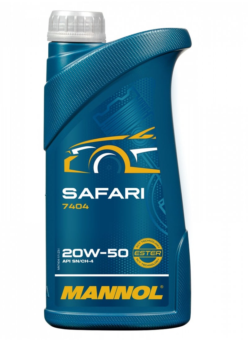 MANNOL Mannol Safari Motor Oil 1Liter 20W-50  - Image 1
