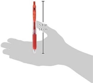 Zebra Sarasa Clip 0.7mm Gel Ink Ballpoint Pen Set - 3 Color Assorted (Blue, Red, Black) - view 2