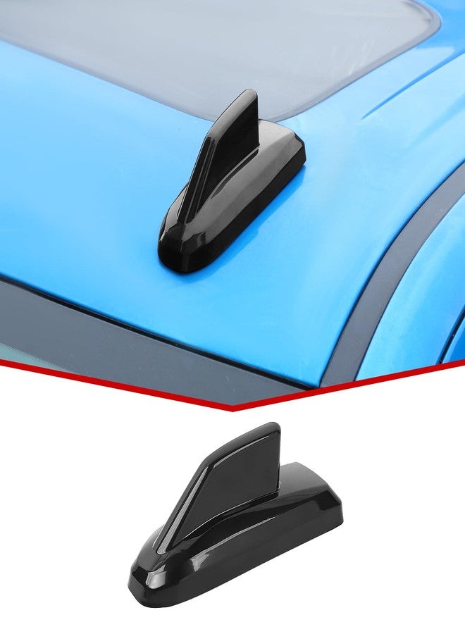 غطاء قاعدة هوائي سقف على شكل زعنفة القرش من جيكار باللون الأسود، متوافق مع سيارات شيفروليه سيلفرادو وتاهو وسوبربان وجي إم سي يوكون وجي إم سي سييرا وكاديلاك إسكاليد موديلات 2019-2025 - Image 1