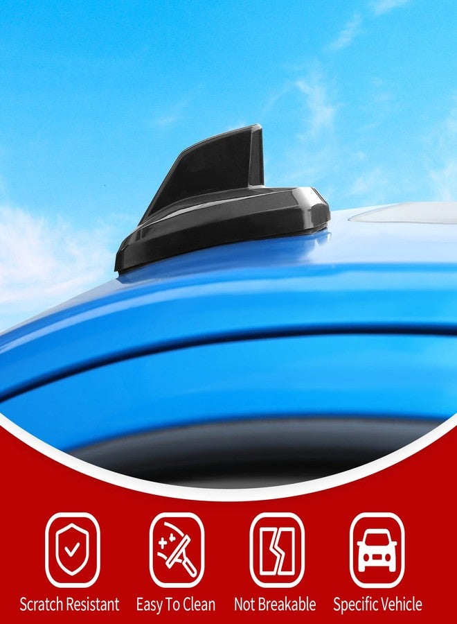 غطاء قاعدة هوائي سقف على شكل زعنفة القرش من جيكار باللون الأسود، متوافق مع سيارات شيفروليه سيلفرادو وتاهو وسوبربان وجي إم سي يوكون وجي إم سي سييرا وكاديلاك إسكاليد موديلات 2019-2025 - Image 4