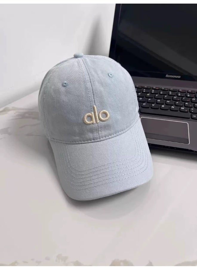 Alo Yoga - ALO Unisex Four Seasons Wide-Brim Couples' Adjustable Baseball Cap - Image 1