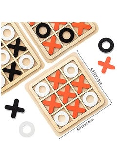 DURKU 6-Piece Tic Tac Toe Set - Perfect Kids Birthday Party Favors & Return Gifts  - Image 2