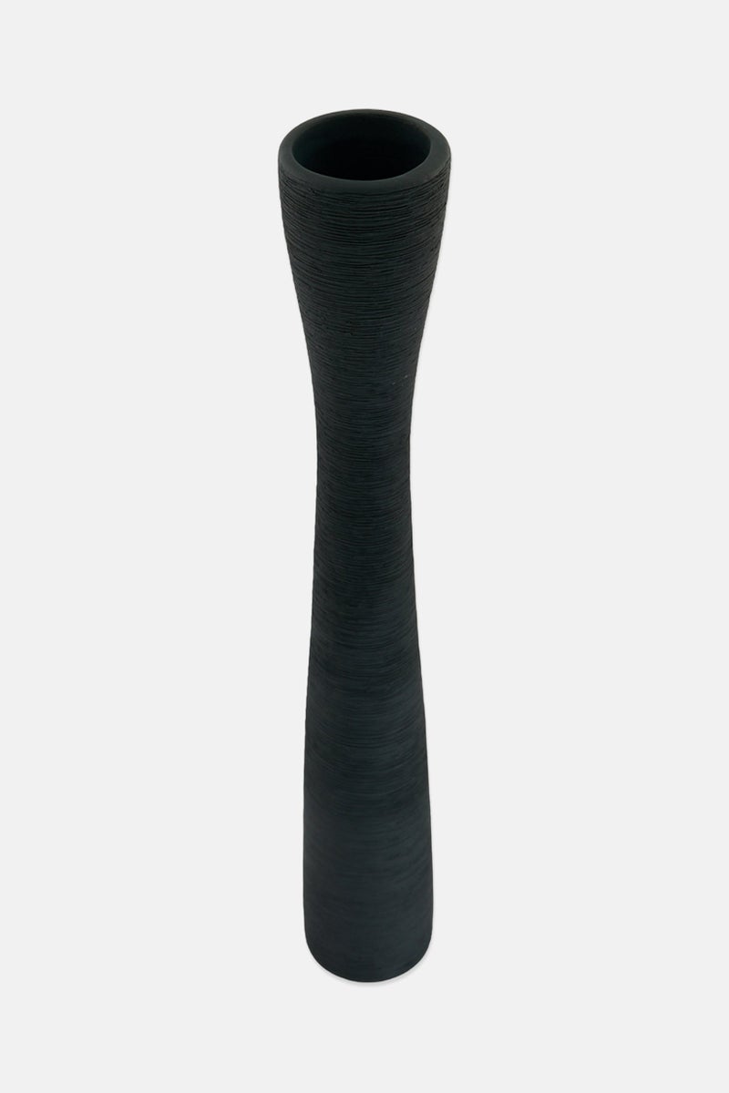 Muy Mucho Ceramic Decorative Vase, Dark Slate Grey - Image 2