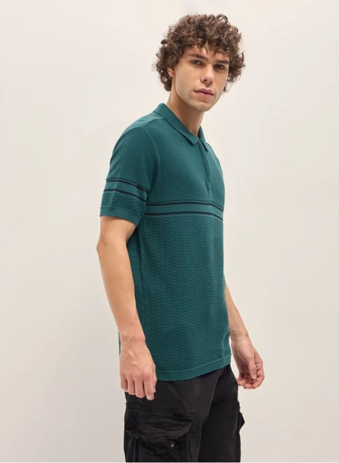 ذا بير هاوس قميص بولو رجالي كاجوال وشبه رسمي بياقة كلاسيكية