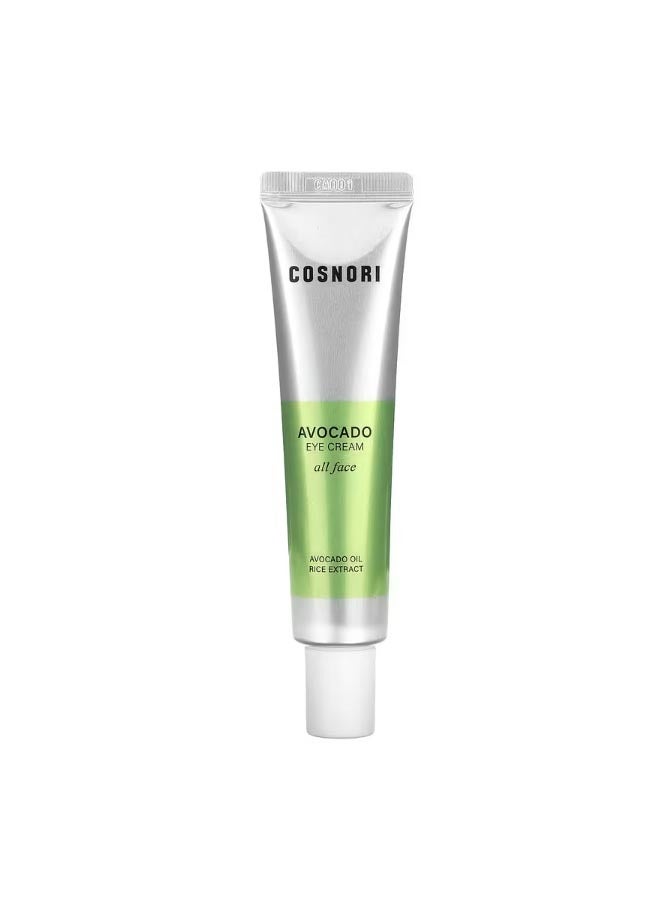 COSNORI Avocado Eye Cream  1.01 oz 30 ml - Image 1