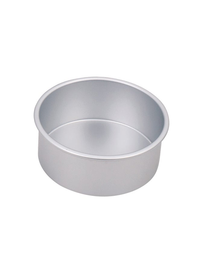 4 Inch High Live Bottom Straight Body Flat Bottom Disc Aluminum Alloy Anodized Cake Baking Round Cake Mold-Specifications:6X4-Color:Live Bottom - Image 4