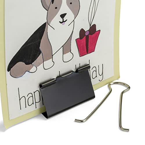 Officemate Large Binder Clips, 2 inch Wide, 1 inch Capacity, Box of 12 (99100) - Image 5
