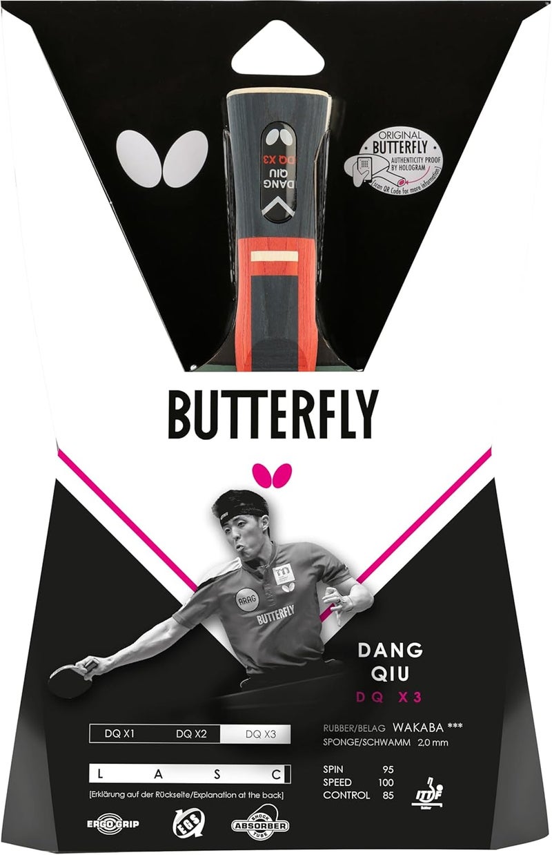 باترفلاي BUTTERFLY إكسسوار تنس طاولة Dang Qiu DQX3 - Image 1