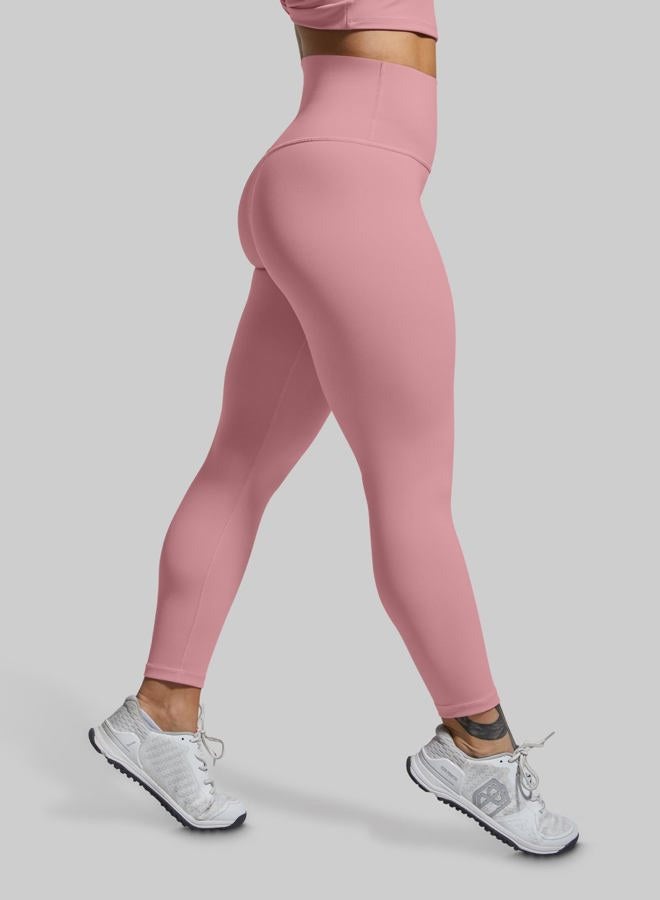 QUXIANG 3 Pack High Waisted Leggings for Women No See Through Yoga Pants Tummy Control Leggings for Workout Running Buttery Soft (Black/Grey/Pink, L/XL) - Image 2
