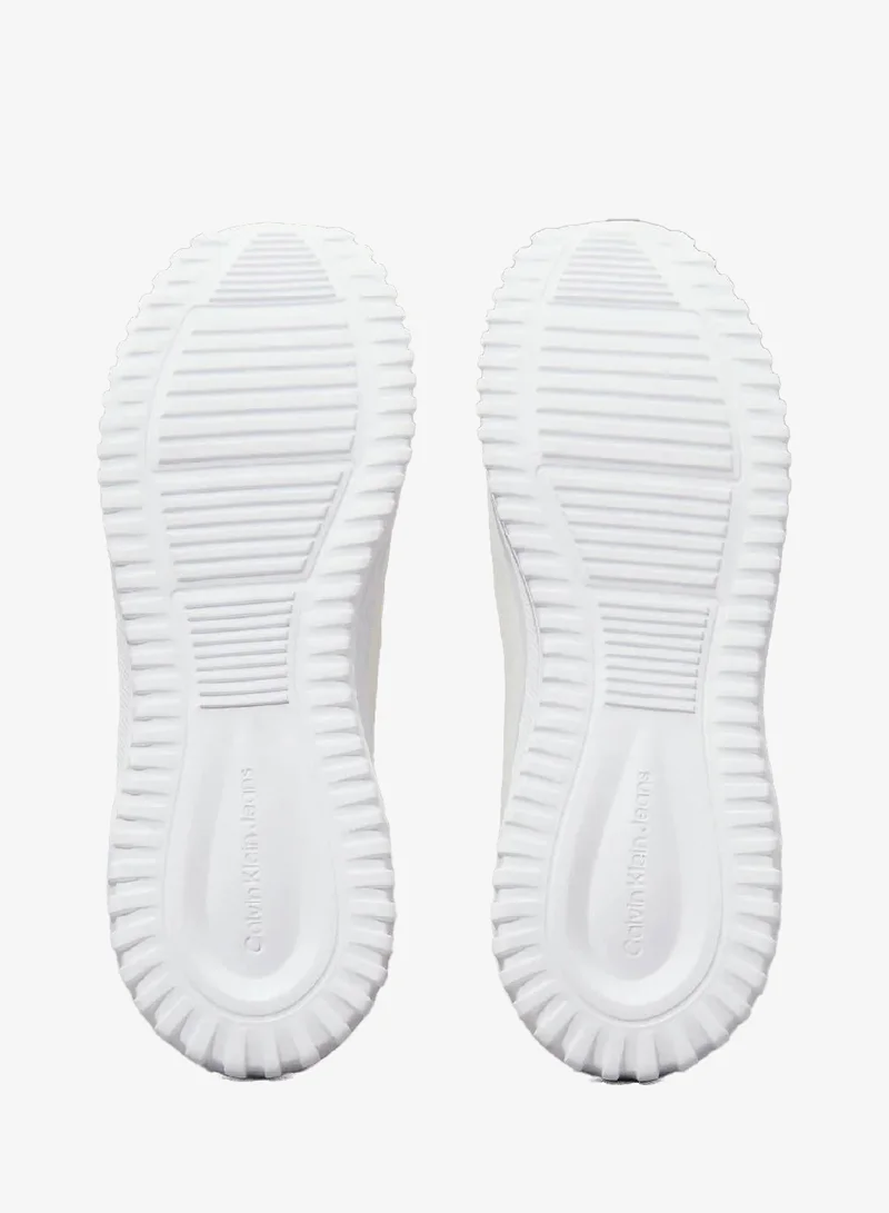 Calvin Klein Jeans Bright White/Oyster Mushroom Ripstop Trainers for Women | Best Price UAE